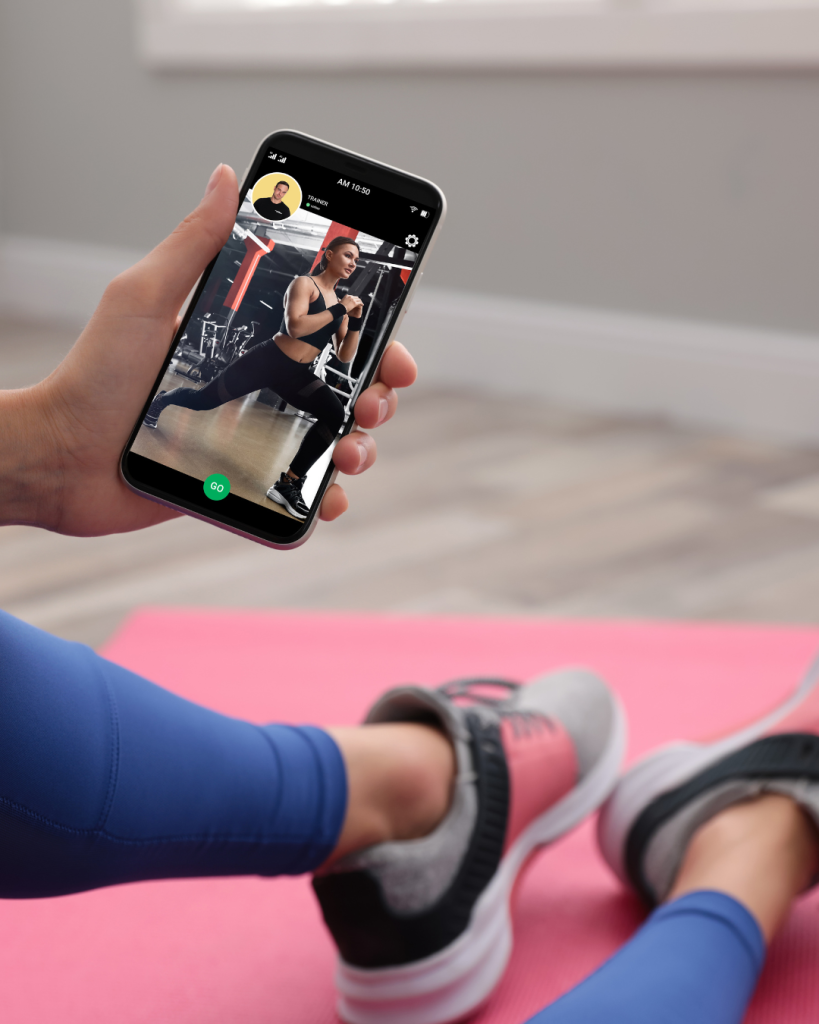 fitness app, glute exercises, booty blueprint